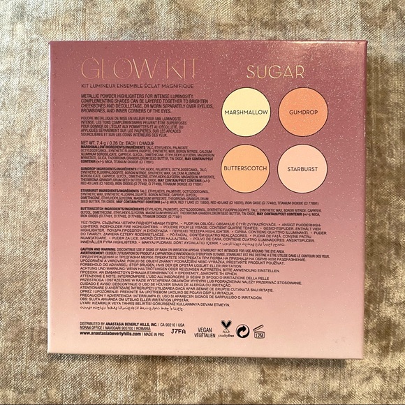 Anastasia Beverly Hills Glow Kit Sugar Palette - Picture 4 of 4